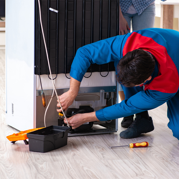 how much do you charge for refrigerator repair services in Johannesburg MI